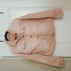 Faded Pink jean jacket